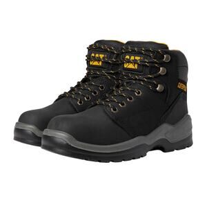 CATERPILLAR Mens Striver Work Boots Size 9.5 Black Steel Toe NIB